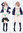 Dakimakura mit Figur "Namiko Kawakami" 100x40cm Bezug + Kissen Japanisches Umarmungskissen
