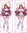 Dakimakura mit Figur "Ren Fukushima" 100x40cm Bezug + Kissen Japanisches Umarmungskissen