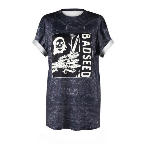 Unisex T-Shirt "death badseed" Japanischer Harajuku Style,  Punk Rock
